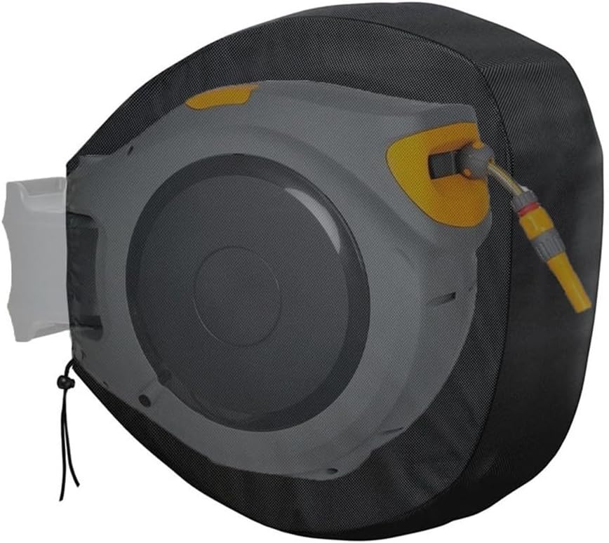 Retractable Hose Reel Cover for Giraffe Tools and More, Fabric, Protective Coating