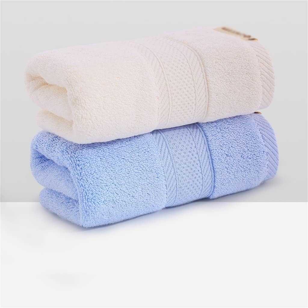 Wash Your face Towel Household Men Cotton Water Speed Dry Women Thick Hotel Bath Big(C 2PS)