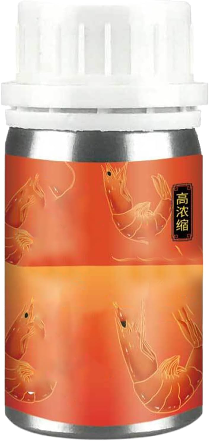 Shrimp Lure,Portable Additive Tackle Attractant | 50ml Scent Shrimp Lure Attraction - for Saltwater Freshwater River Boat Lake Kayak Shore Outdoor Fishermen