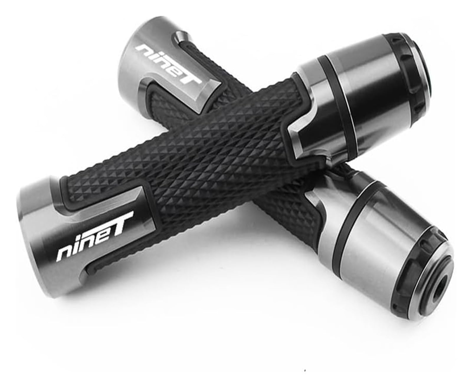 pour BM&W pour NINET pour R Nine pour T RnineT Pure/Cafe Racer/Scr 2014-2022 Poignées De Guidon Moto Poignées Antidérapantes en Caoutchouc 7/8" 22mm Extrémité du Guidon(G)