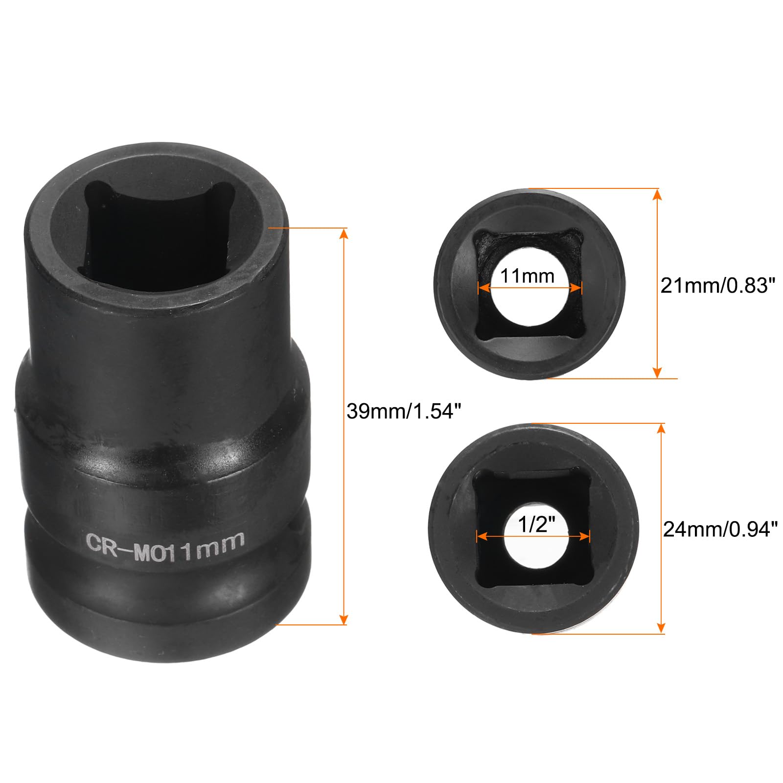 QUARKZMAN 4 Pointe Douille Carrée 3/4" Drive Par 24mm Douille
