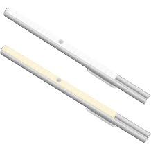 BLS 1 * T401 6000K Clean White +1* T402 4000K Neutral White, LED Closet Lights, Battery Powered LED Lights, Motion Sensor Light Indoor, Battery Operated Lights, Wireless LED Lights
