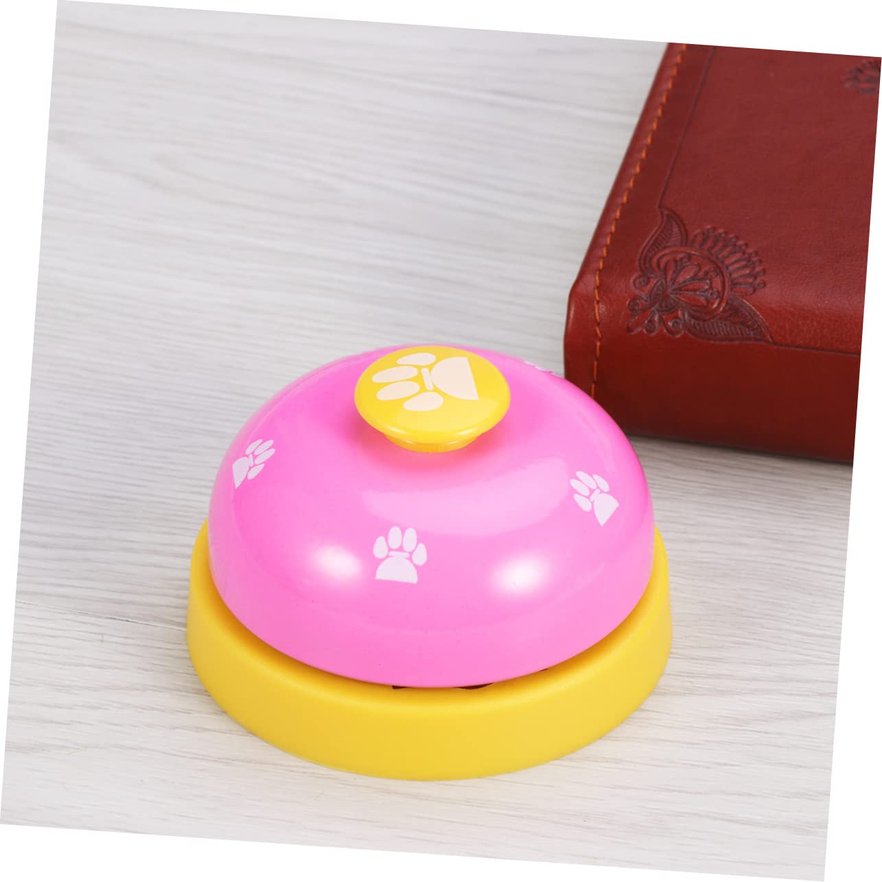 SEWOART Dog Potty Training Bells Training Plastic Bells for Dogs Easy Ringing for Puppies Rosy Random