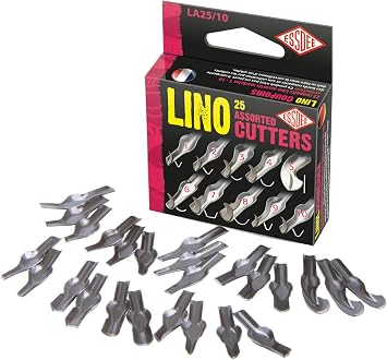 ESSDEE Lino Cutter Set, Metal, 2 x 7.5 x 9 cm