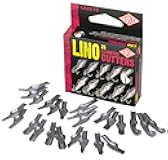 Lino Cutter Set, Metal, 2 x 7.5 x 9 cm