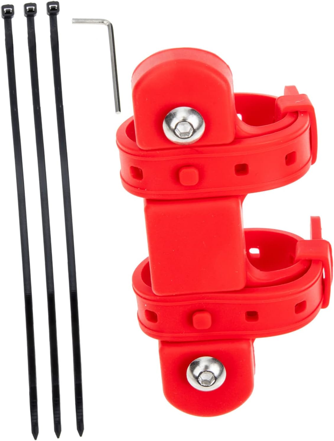 HANABASS 5sets Bottle Cage Mount Base Easy Installation Water Bottle Holder for Adapter Compatible Bike Frames and Handlebars