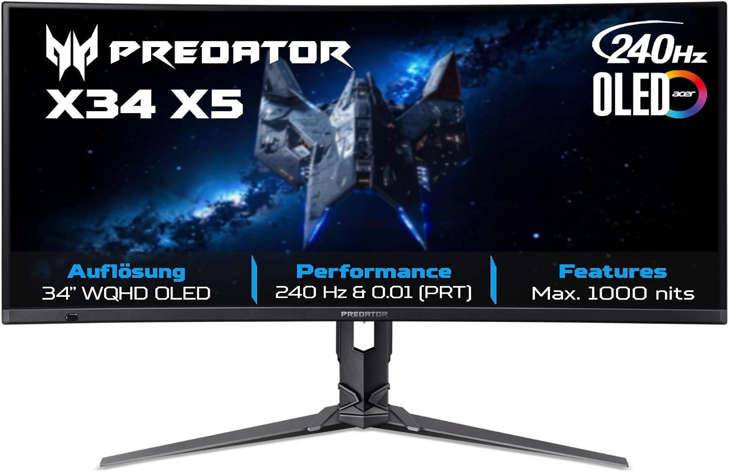 Acer X34X5BMIIPHUZX de face