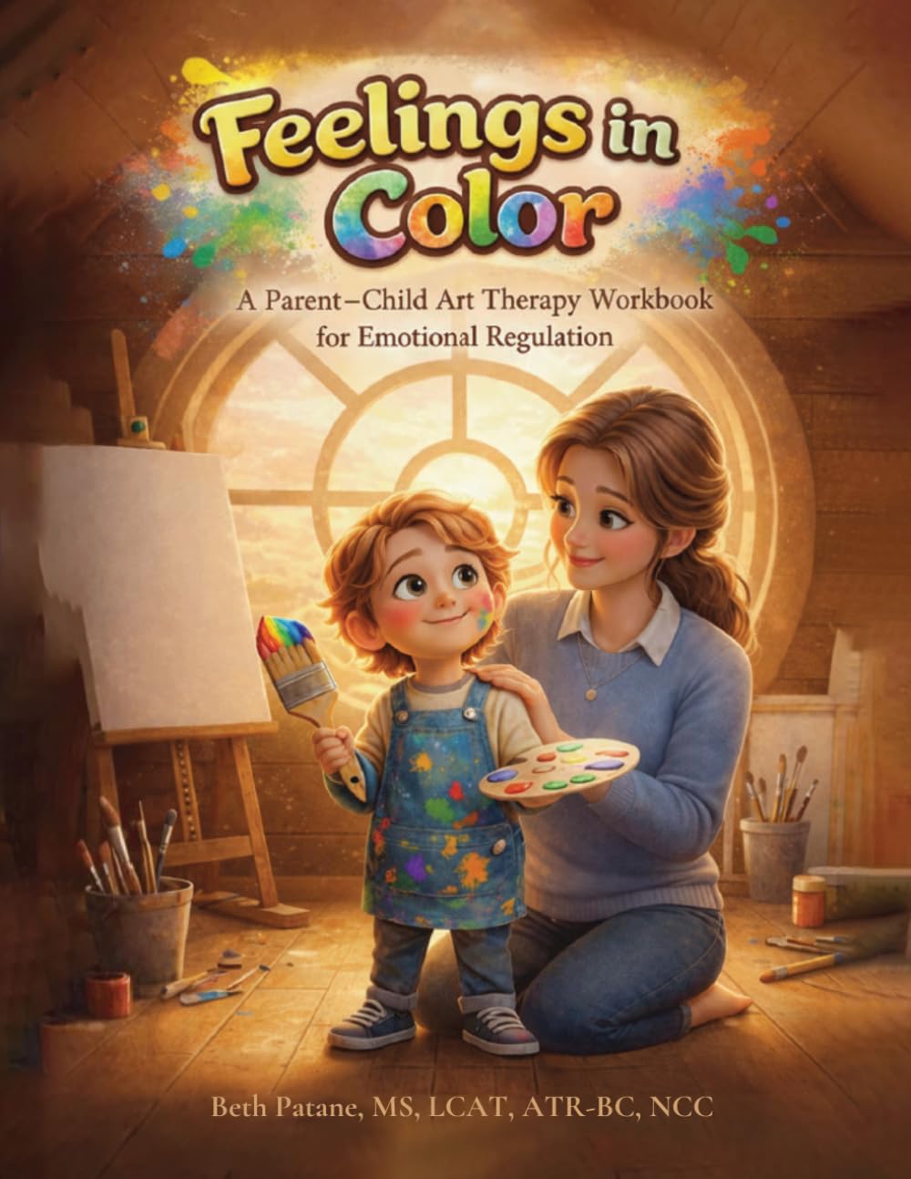 Feelings in Color: A Parent-Child Art Therapy Workbook for Emotional Regulation