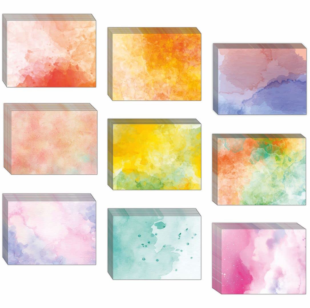 KREEPO Greeting Cards 9 Unique Design Blank Notecard with Envelopes for All Occasions(18pcs)(3x4inch)_k17