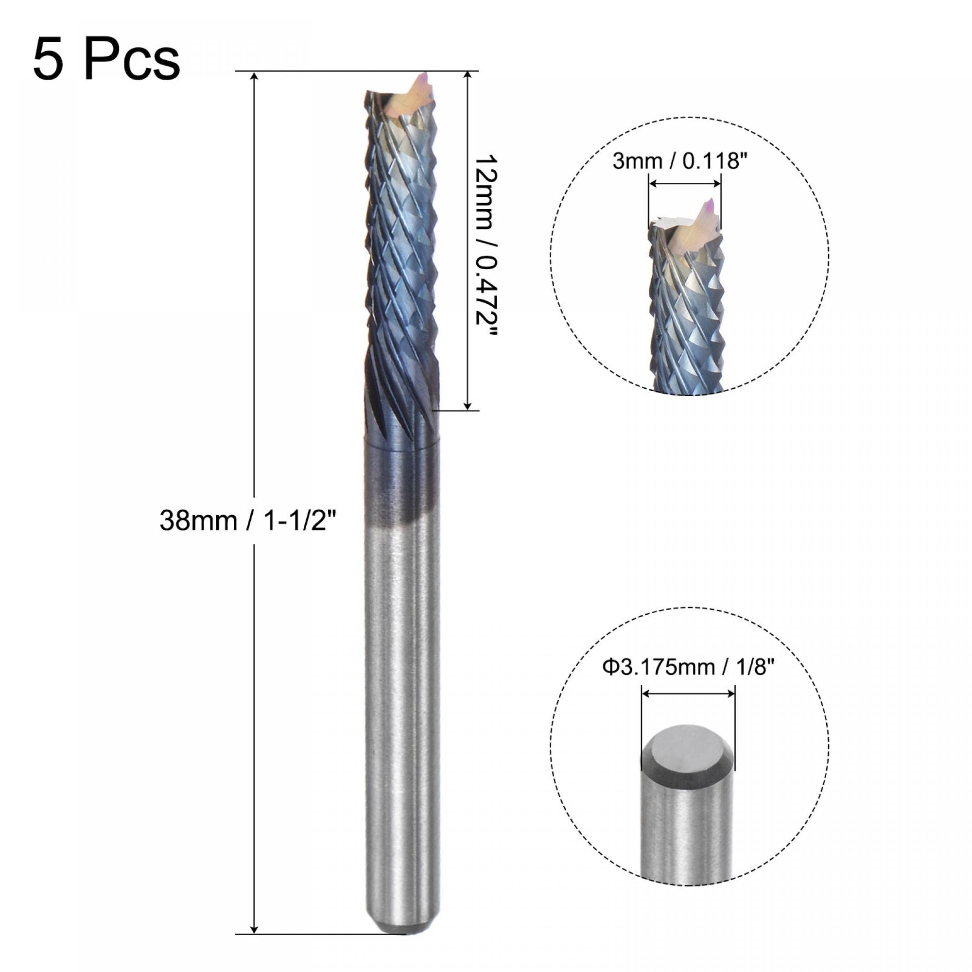 Magnate 9876 3 Flute Compression MFC+ Mortise Spiral Router bit - 1/2