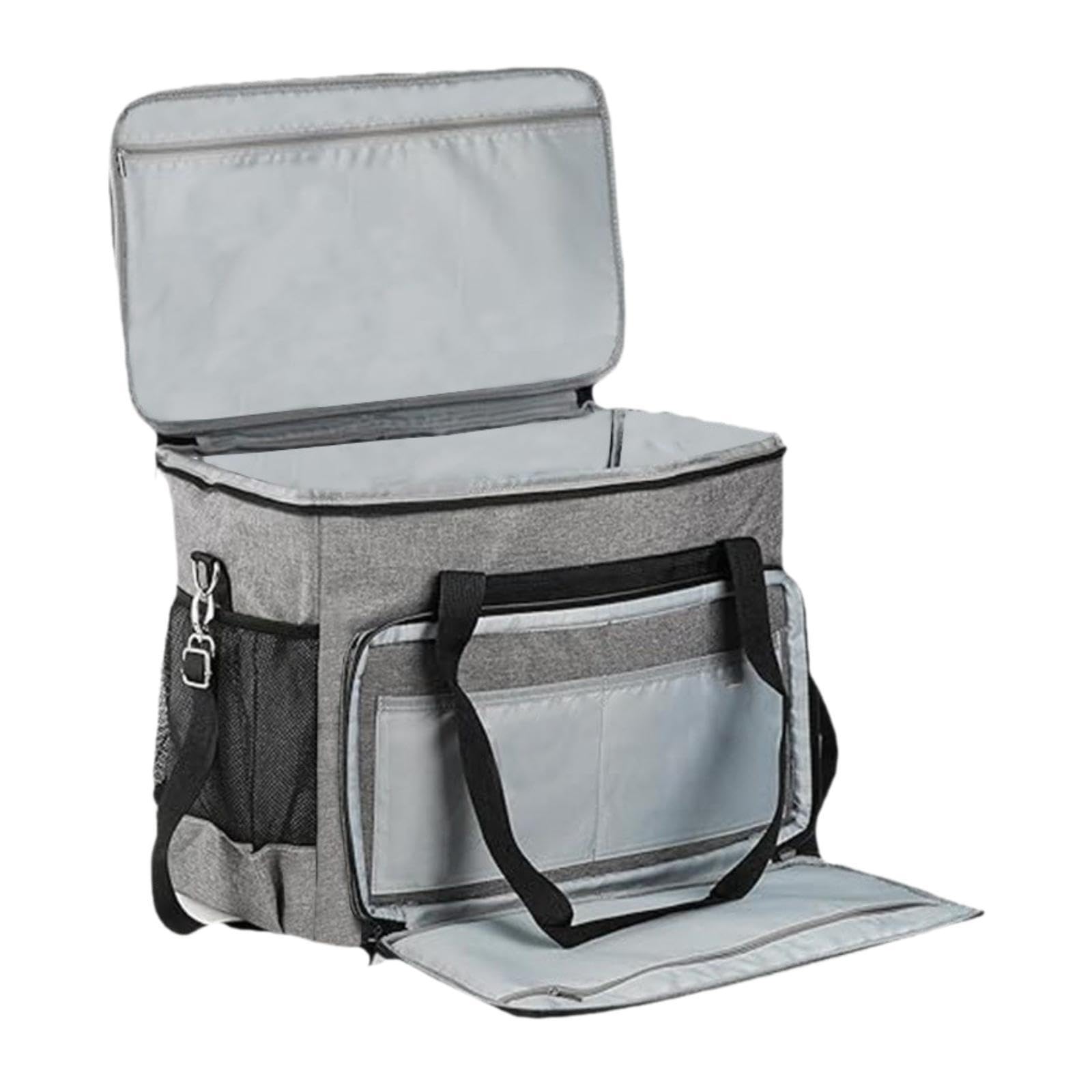 Sac de rangement pour machine à coudre gris idéal voyage et transport