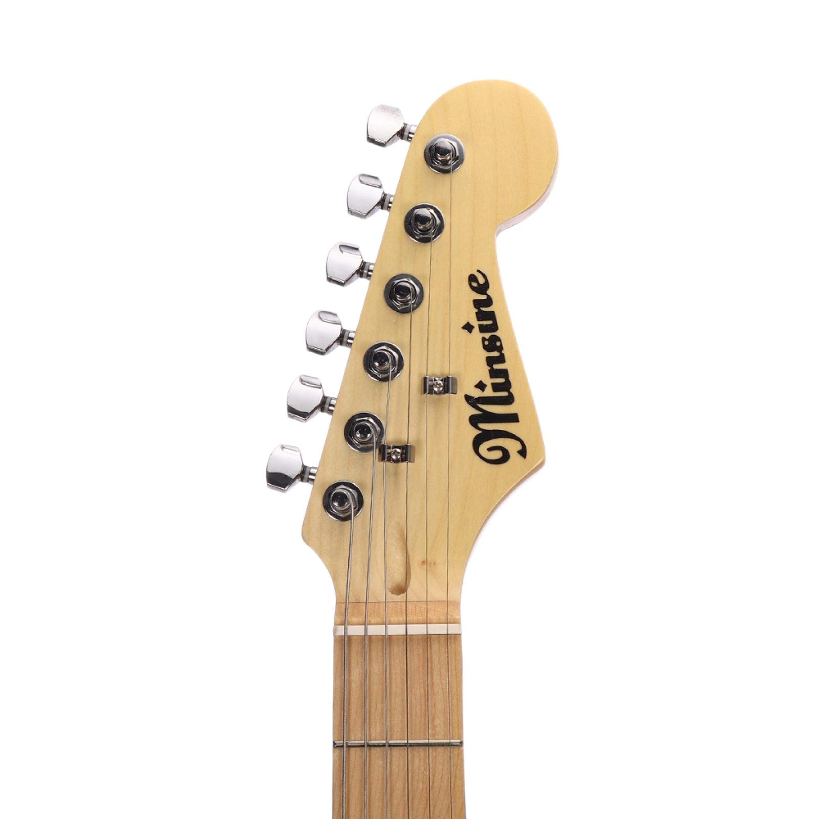 Gitara elektryczna, wielofunkcyjna profesjonalna gitara rockowa ST gitara elektryczna instrumenty muzyczne dla początkujących dorosłych czarna