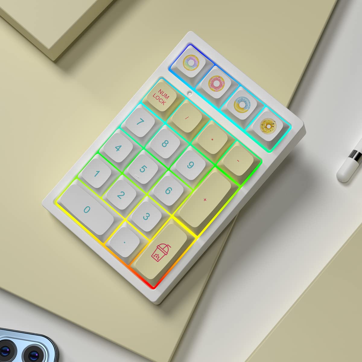 Amazon.com: YUNZII YZ21 Hot Swappable Mechanical Numeric Keypad