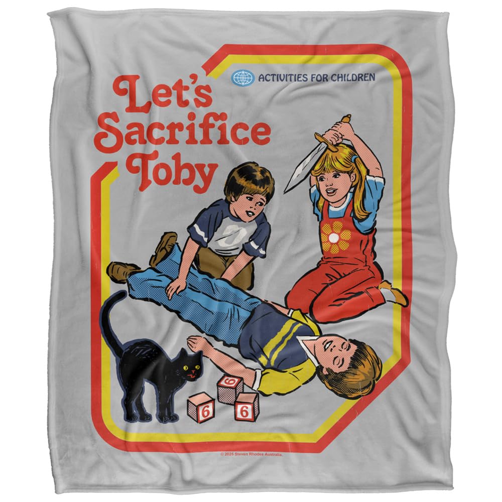 Couverture Steven Rhodes Let's Sacrifice Toby pour soirées cocooning
