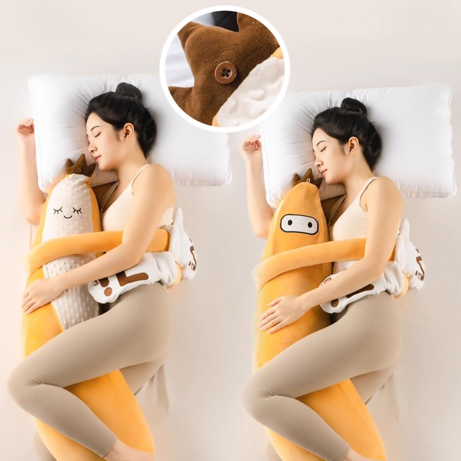 Amazon.co.jp: トントンあやし＆温感＆パタパタぬいぐるみ 抱き枕