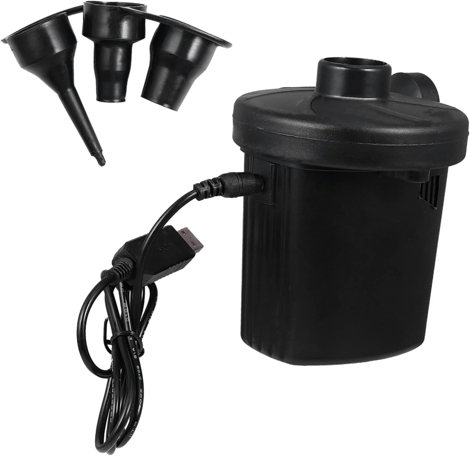 Happyyami Rechargeable Air Pump Inflator for Air Mattress Rafts Pools High Pressure Design for Efficient Inflation Deflation