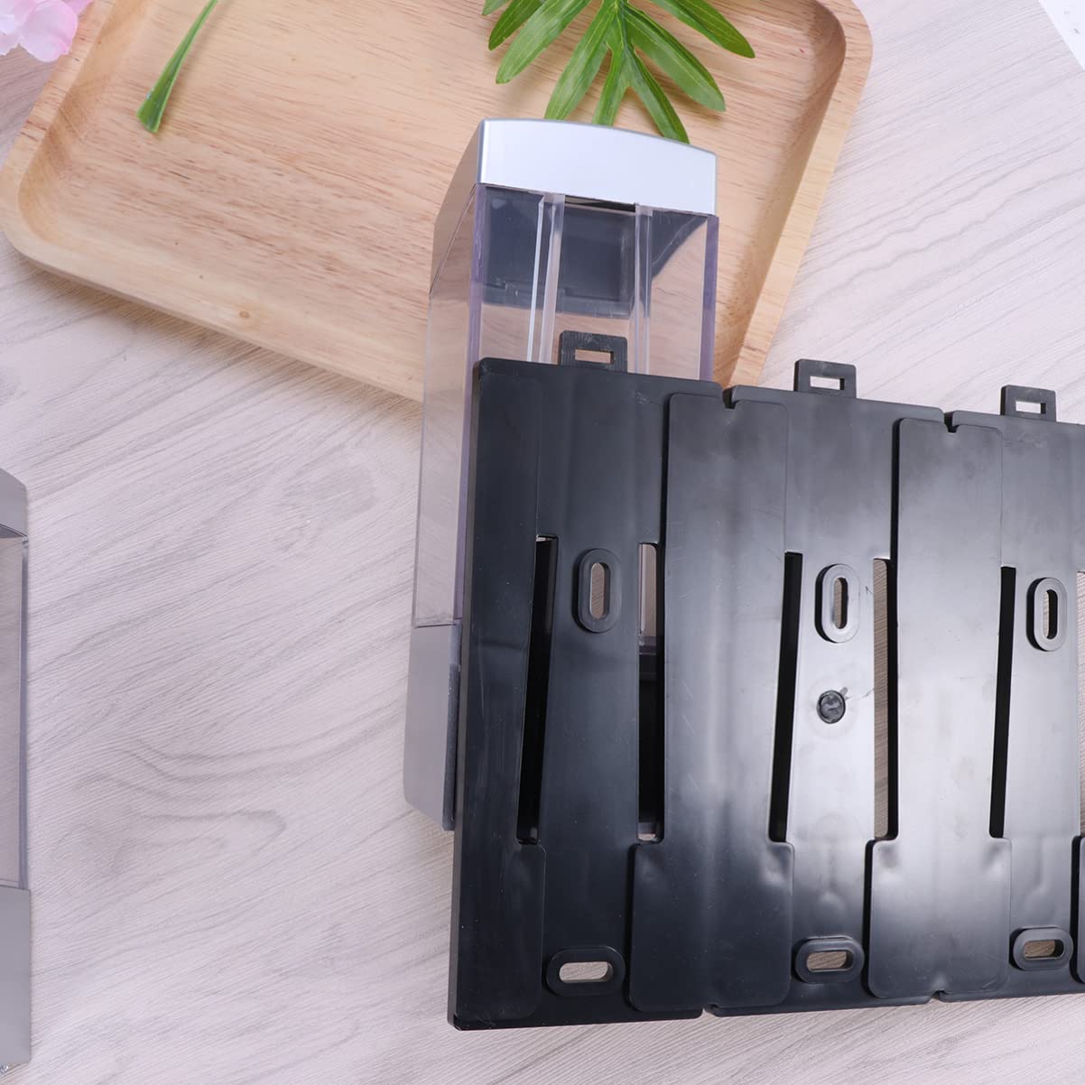 BEBEMOKO Automatic Foam Soap Dispenser Shampoo Conditioner Dispenser Pump 3 Outlets Pump