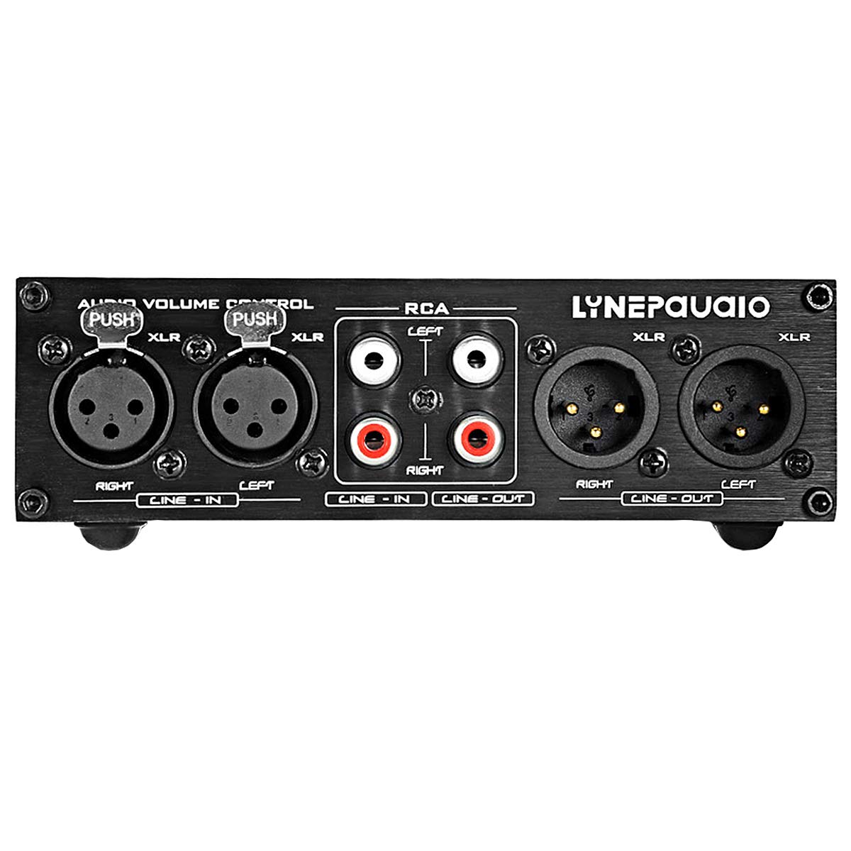 電子パッシブアッテネーター　50 kΩ　RCA、XLR　入力、出力が可能です！ 電子パッシブアッテネーター 50 kΩ RCA、XLR 入力、出力が可能
