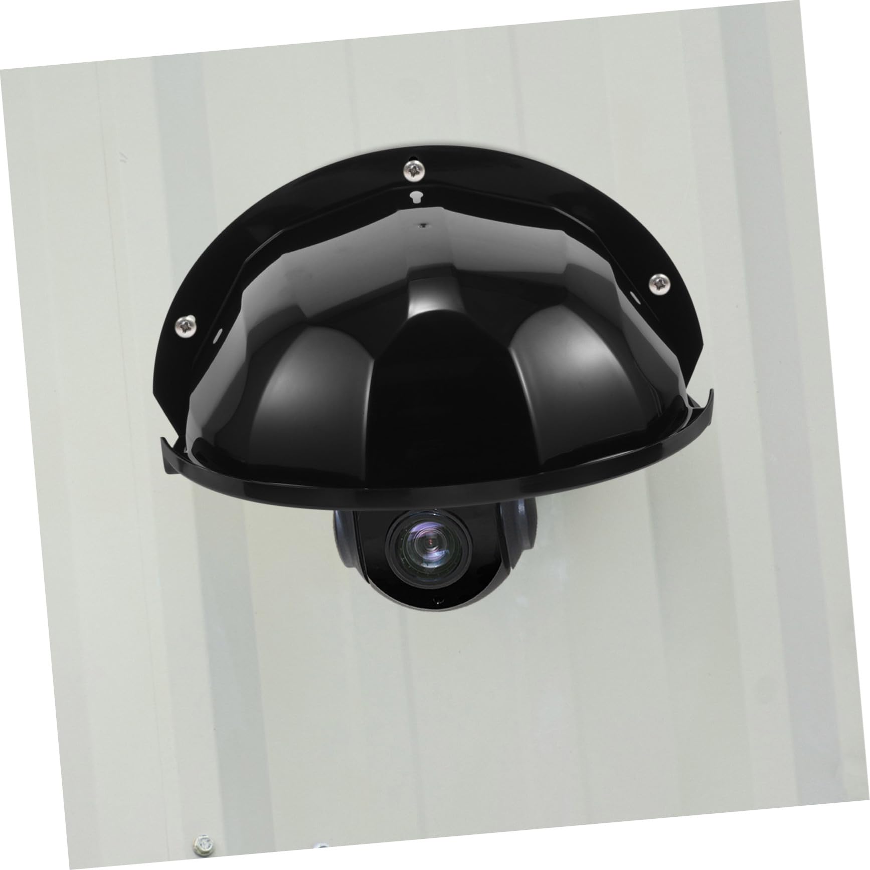 WOONEKY Monitoring Rain Cover Security Camera Cover Security Camera Shield Camera Weather Shield Camera Rain Cover Camera Top Cover Outdoor Camera Cover Camera Shield Cover Plastic Black