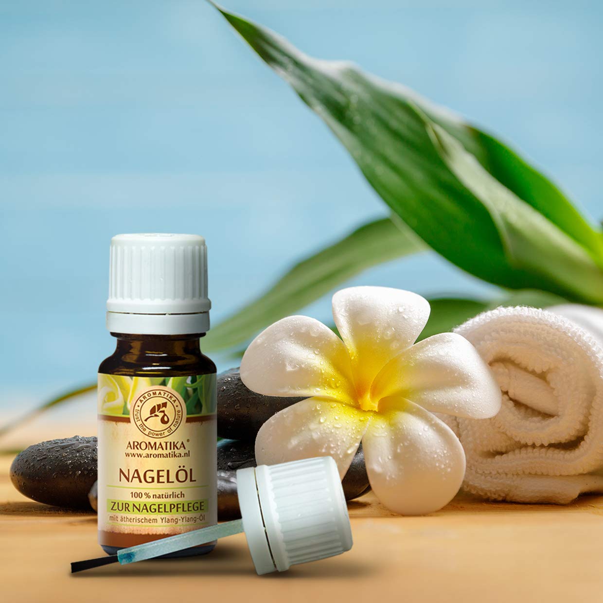 Nail Oil Cuticle 0.34 oz - Includes a Mix of 100% Pure & Natural Grapeseed - Jojoba - Lemon - Ylang Essential Oils for Nail Growth - Strength - Elasticity - Cuticle Oil - Nail Care : Beauty & Personal Care