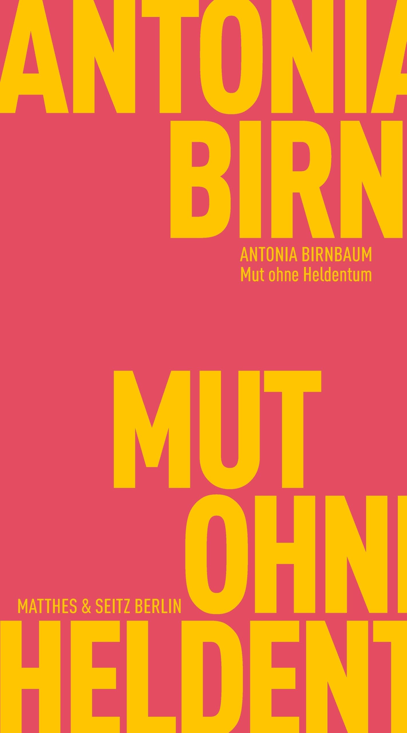 Mut ohne Heldentum
