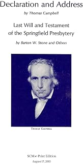 Declaration and Address & Last Will and Testament