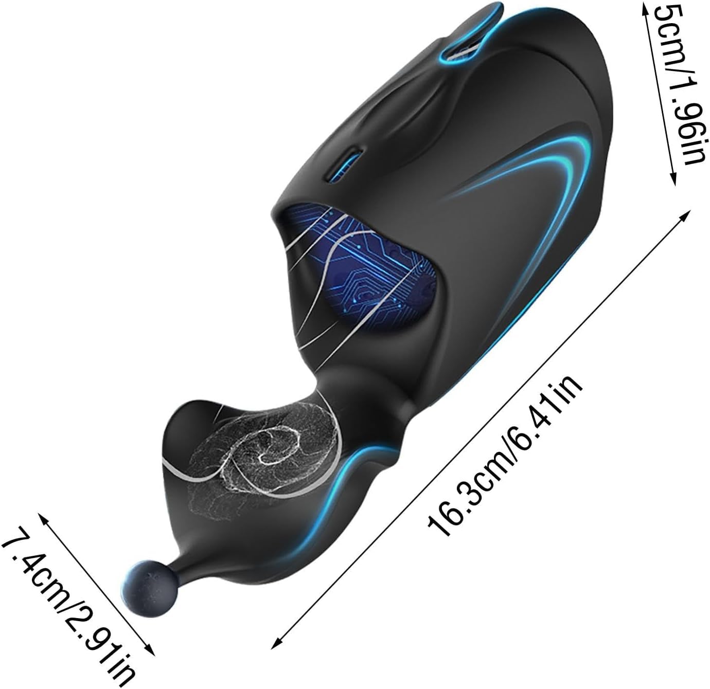 Apex-Drive Pro 2025 aggiornato, dispositivo innovativo per uomini con 10 modalità, ricaricabile e impermeabile, il regalo Myoro per gli uomini,1PCS