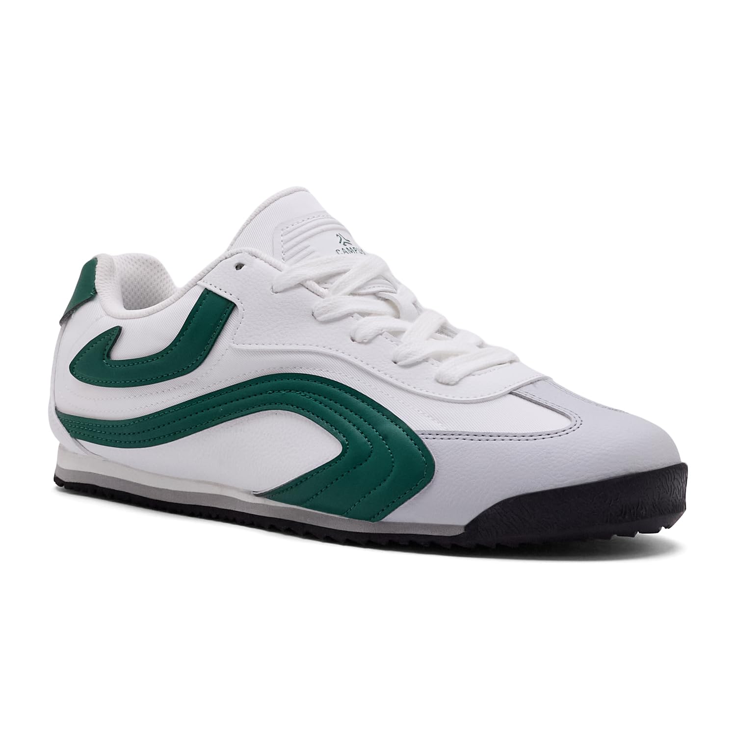 Campus Men's Rustle Sneakers White White/Green
