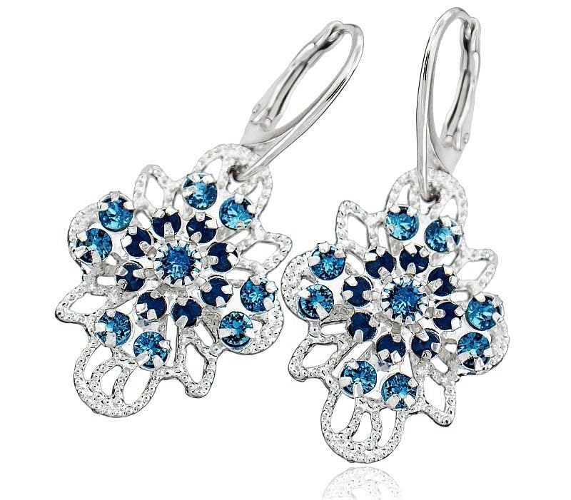 Boucles d'oreilles en argent sterling 925 ARANDE le cadeau idéal