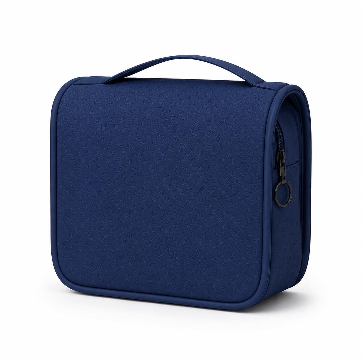 Hanging Toiletry Bag for Women & Men, Travel Makeup Organizer with Hook, Waterproof Cosmetic Storage Bag with Multiple Compartments for Bathroom, Hotel & Travel – Pink & Navy Blue (BLUE)-picture-55