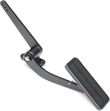 Gas Pedal, Throttle Pedal Assembly for GM Chevy Ford Mopar Street Rat Rod | Universal Aluminum Dual Contorl Gas Pedal Accelerator Throttle Pedal Compatible with Chevy Ford Mopar Street Rat Rod