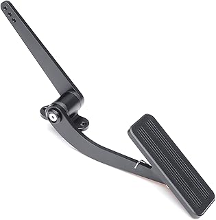 Gas Pedal, Aluminu Throttle Pedal Assembly,Universal Dual Contorl Gas Pedal Accelerator Throttle Pedal Compatible with Chevy Ford Mopar Street Rat Rod