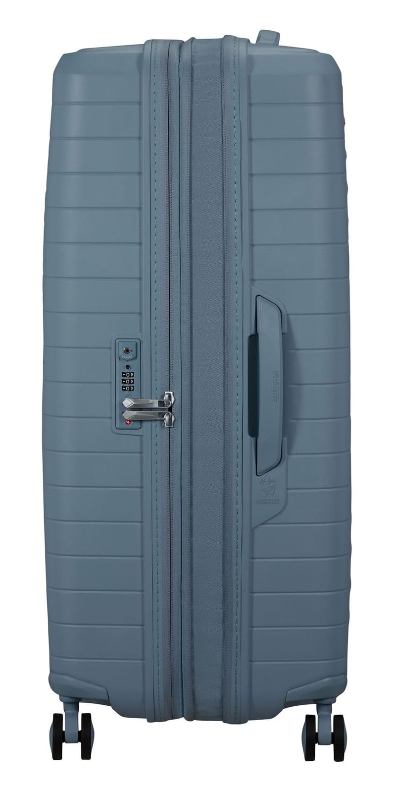American Tourister Fastforward Spinner 78/29 TSA EXP Trolley Steel Blue Azul Claro