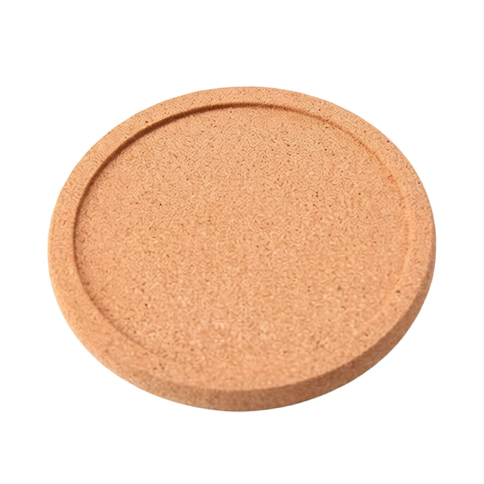 4Pcs Softwood Coasters with Recessed Center for Cup Stability Dishware Security Mattresses