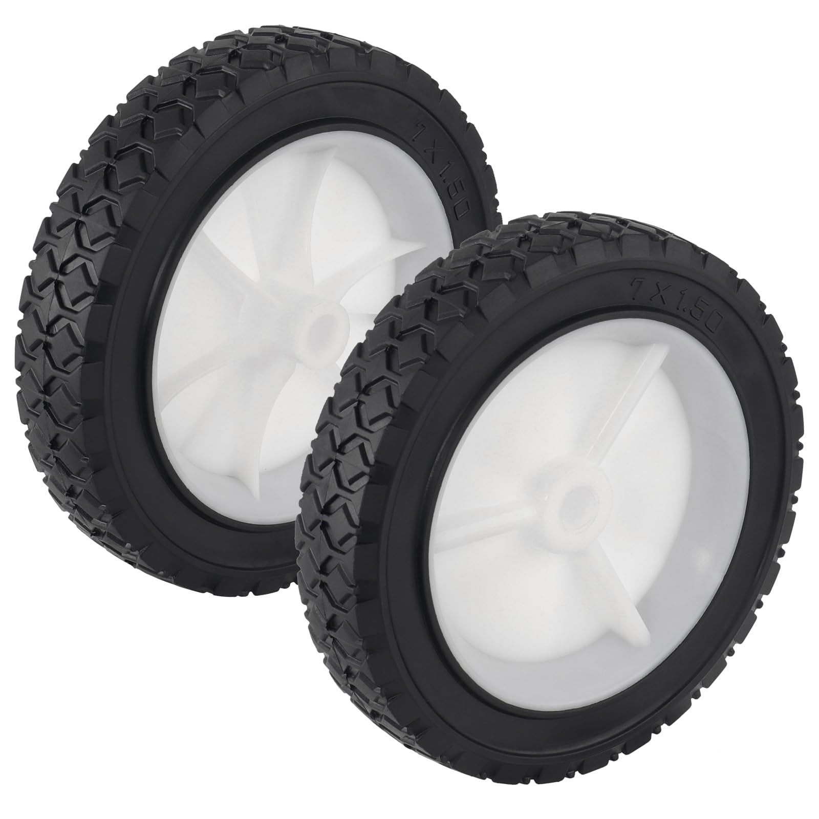 【7】【WYHj】【IF28】 Amazon.com: CheeMuii 7 Inch Lawn Mower Wheels 2 Pcs 7