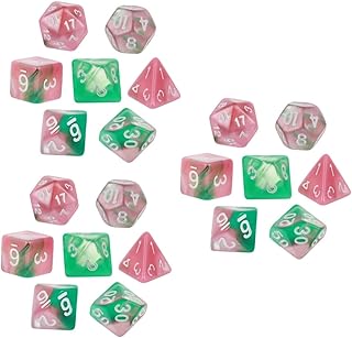 TOYANDONA 21 Pçs Dados Facetados Brinquedos Antigos Brinquedos De Empilhamento Role Playing Dados Pub Dados Brinquedos Dados De Jogo De Acrílico Dados Exclusivos Dados De Poliedro De