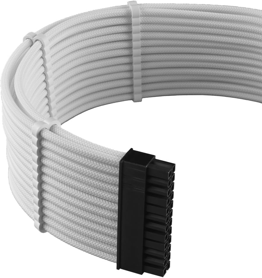 Tech Deals 🔥 CableMod RT-Series Pro ModMesh Sleeved Cable Kit for ASUS and Seasonic (White) Creative Product CableMod RT-Series Pro ModMesh Sleeved Cable Kit for ASUS and Seasonic (White)