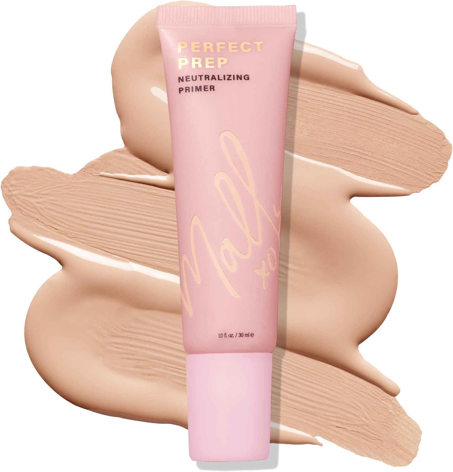 Mally Beauty Perfect Prep Neutralising Tinted Face Primer Fair- 30ml - Colour-correcting Primer Makeup with Hyaluronic Acid - Long-Wear Foundation Face Primer
