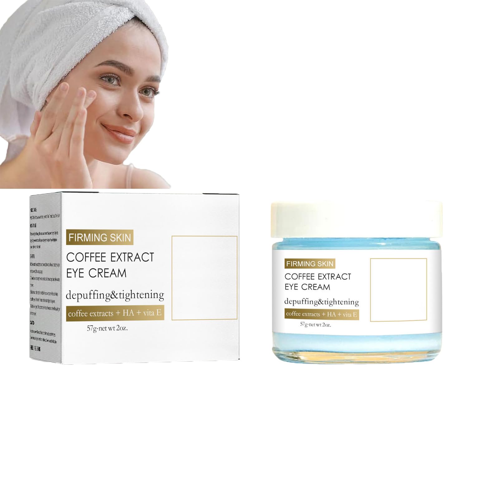 The Fix Caffeine Eye Cream, Phix Anti Wrinkle Eye Cream, Caffeine Eye Cream from Phix, Caffeine Eye Cream for Puffy Eyes, Eye Cream with Caffeine, Korean Retinol Fix Eye Cream Dark Circles (1Pc)