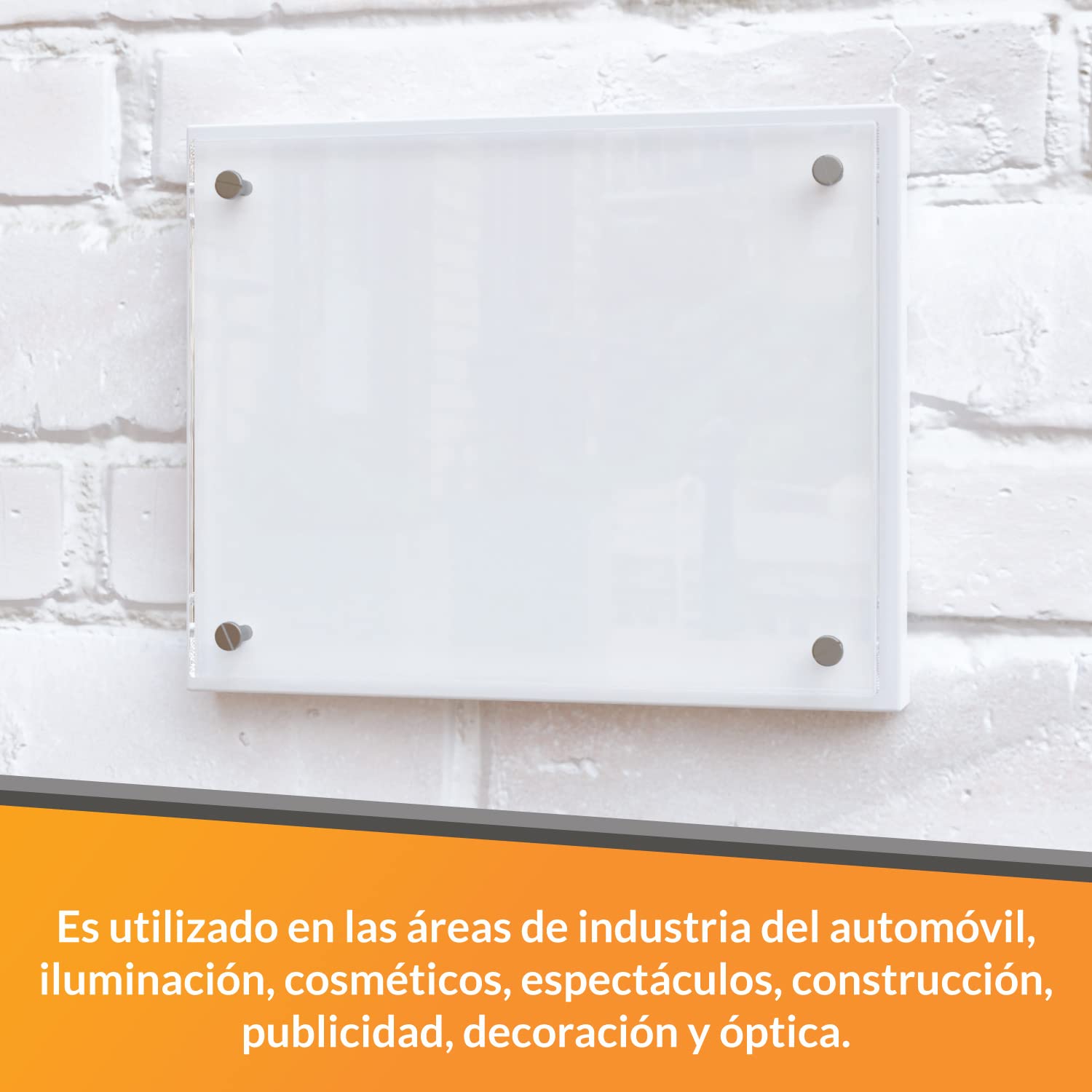 Pack de 10 Placas de Metacrilato Opal - Medidas 60 x 60 cm - Espesor 4 mm - Ideales para un Falso Techo Interior