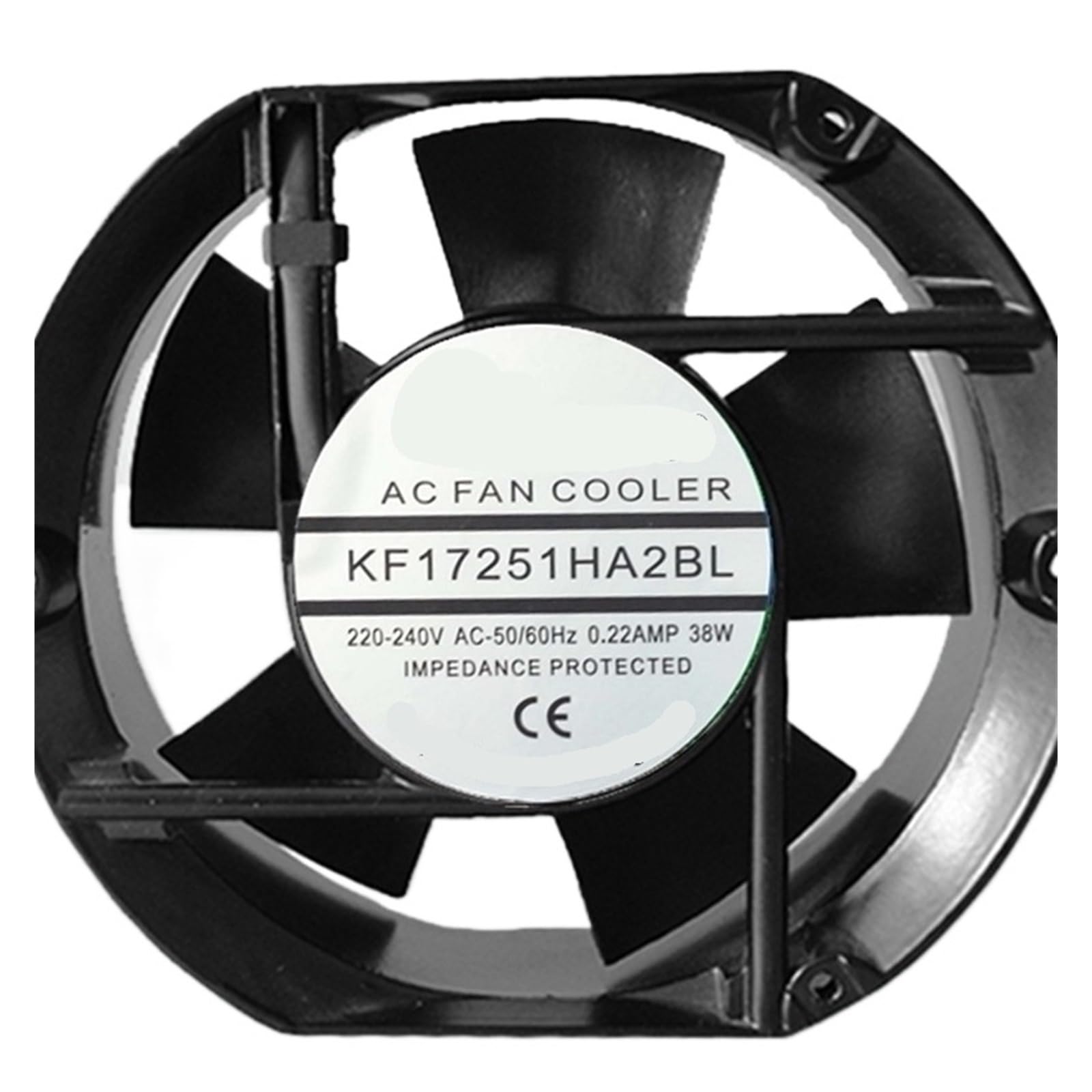 PEQYUACTE KF17251HA2BL 220-240V 0.22AMP 38W 17251 172 * 51mm Cooling Fan