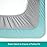 Biloban Pack and Play Sheets Fitted, 2 Pack Pack and Play Sheet Fits for Graco Pack n Play Mattress, Neutral Playard Sheets for Baby Boys and Girl, Grey & Aqua
