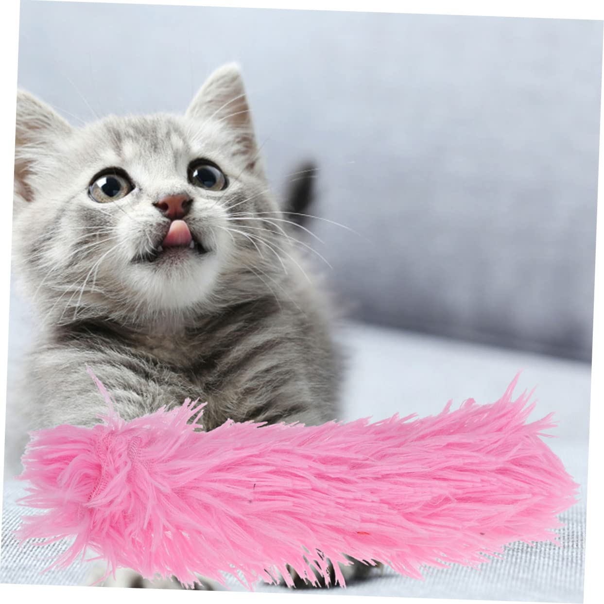 SUPVOX 18pièces Jouets Catnip pour Chats Oreiller Interactif Jouets Amusants pour Chats Intérieur