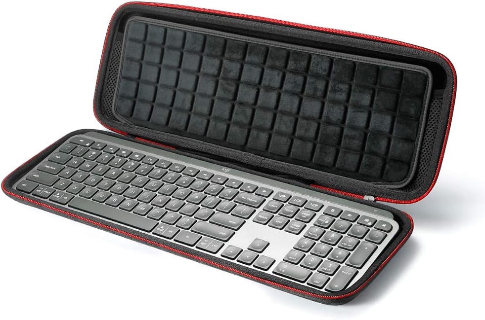 co2CREA case Harte reiseschutzhülle Etui Tasche für Logitech MX Keys/MX ...
