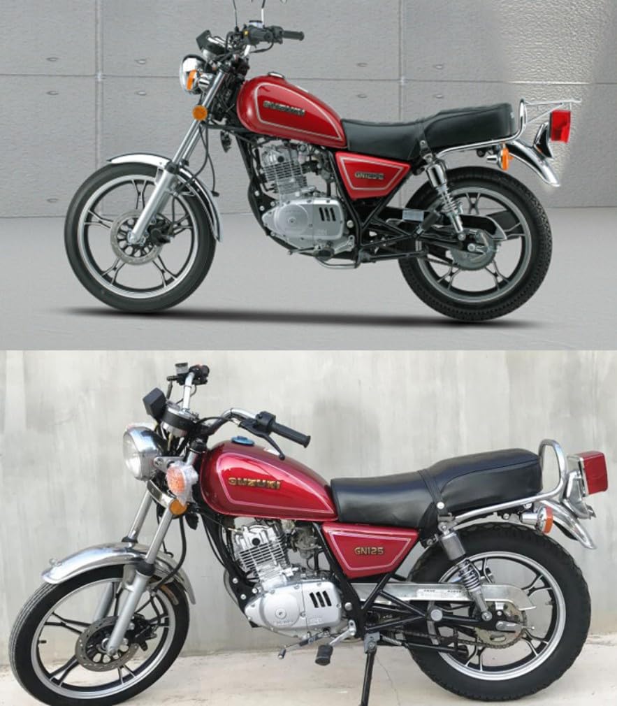 Amazon | GN125 H F タンデムバー グラブバー スチール クロームメッキ