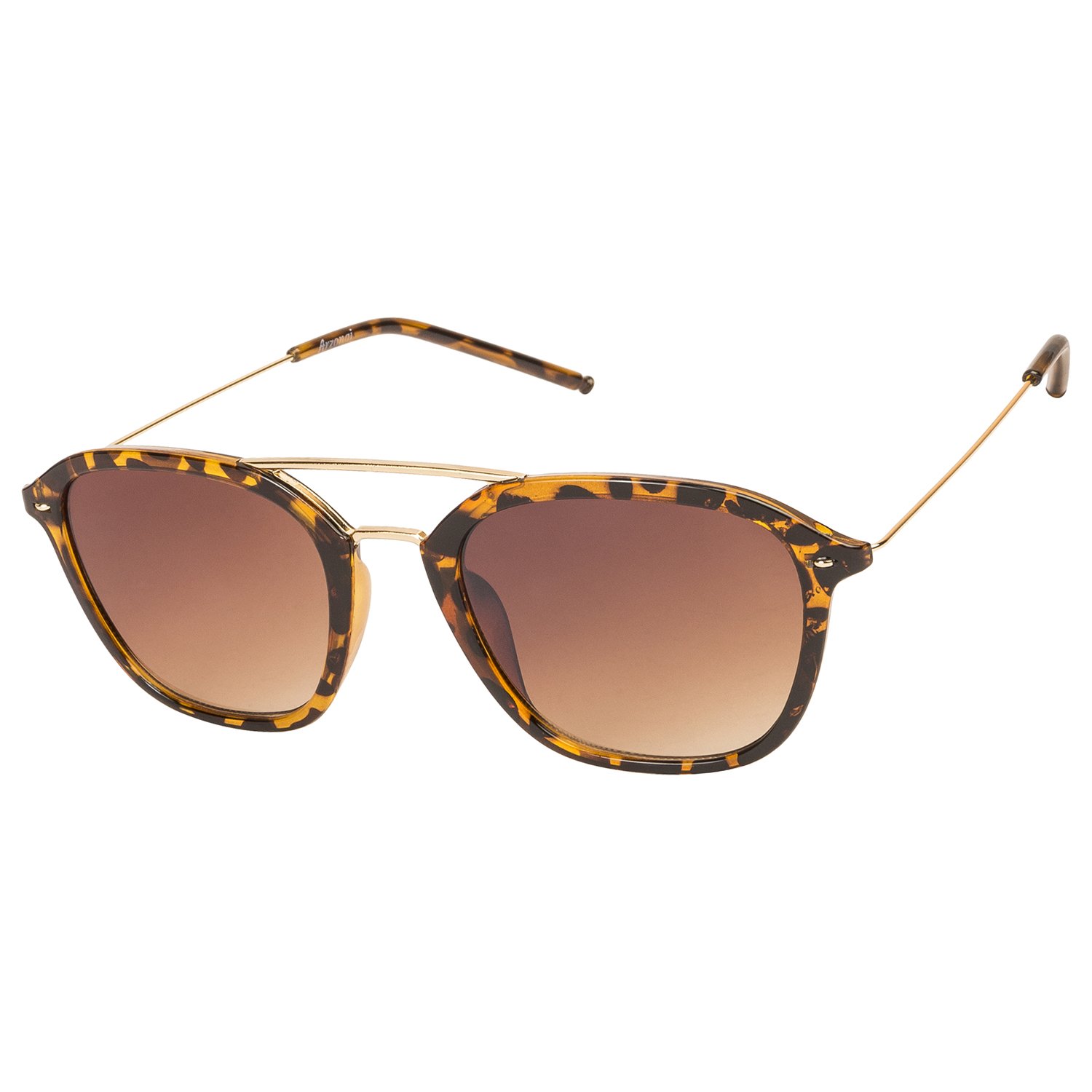 Jack Retro Square Shape Leopard-Brown UV Protection Sunglasses For Men & Women [MA-059-S4 ]-image-15