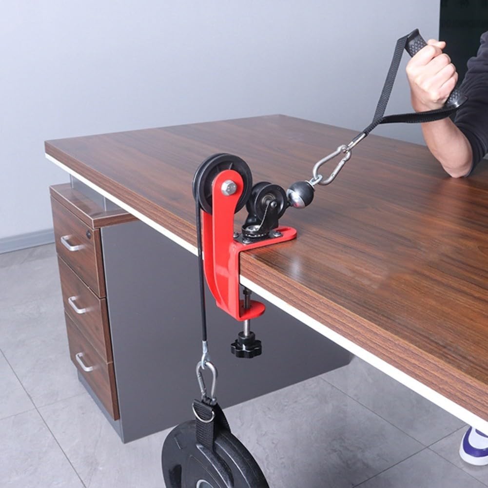Polea de entrenamiento de lucha libre con cable modular y configuración de mango para entrenamientos progresivos de resistencia de brazos y muñecas