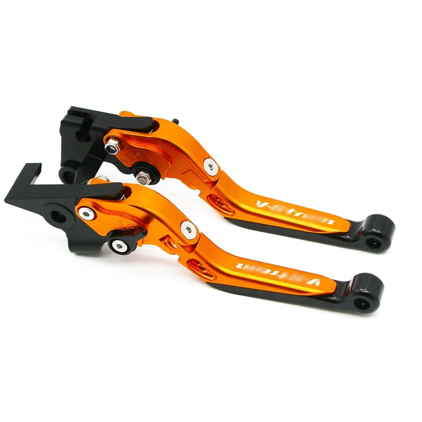 Moto Leviers d'embrayage De Frein pour Suzuki pour V-Storm DL650 2004-2010 Moto CNC Poignée Poignée Réglable Extensible Pliant Frein Embrayage Leviers (Couleur : 12)