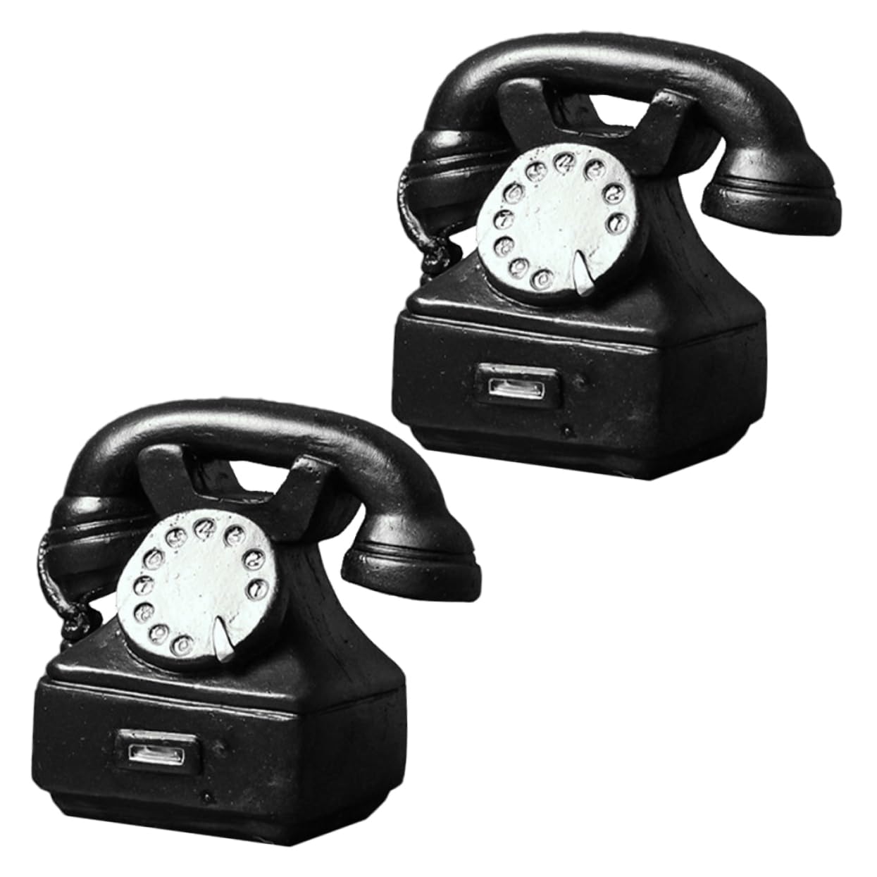 HOODANCOS Retro Phone Wall Decor Vintage Wall Phone Ornament for Home Office Collection