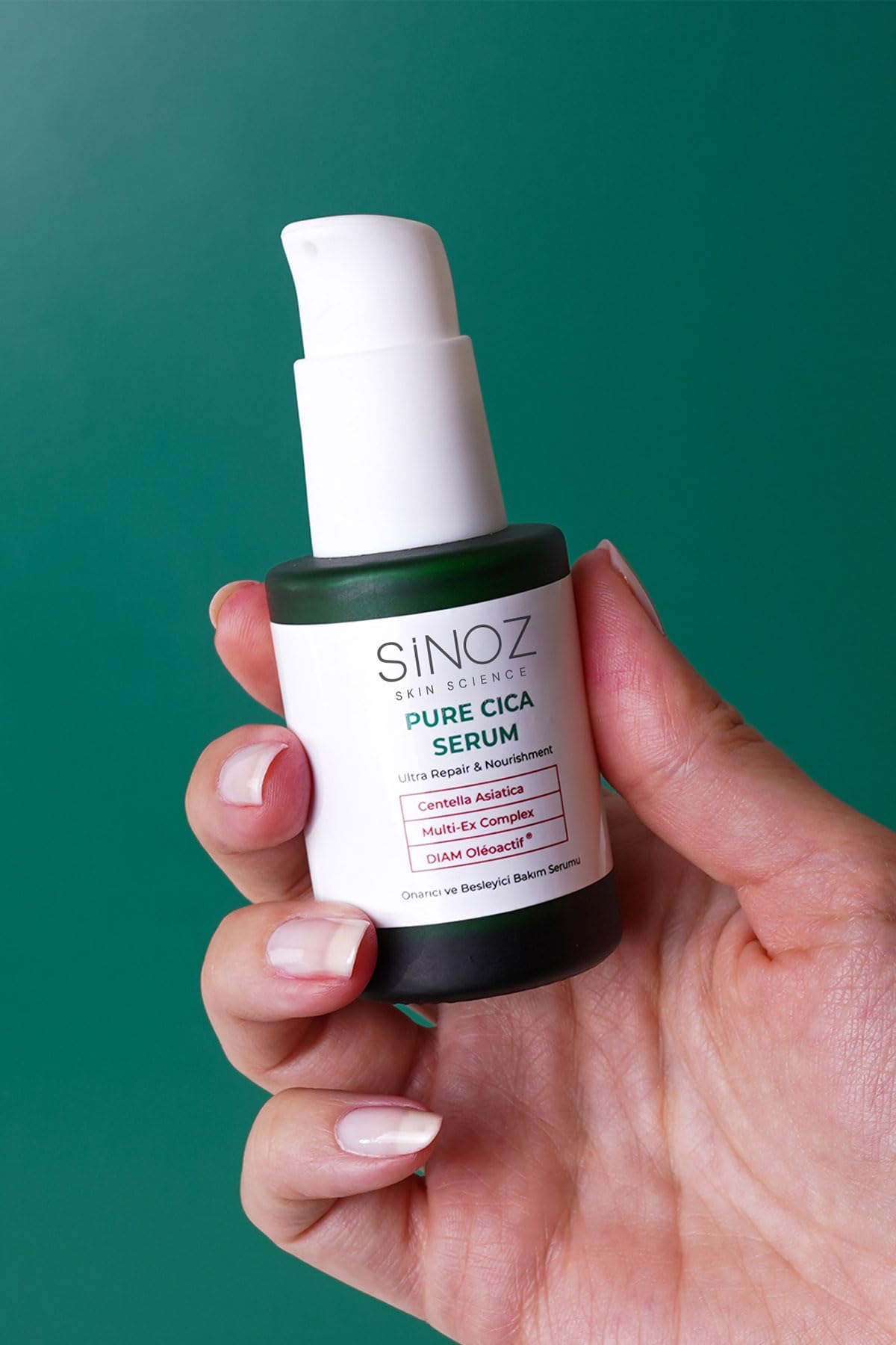 Sinoz Pure Cica Ultra Onarıcı ve Besleyici Bakım Serumu 30 Ml